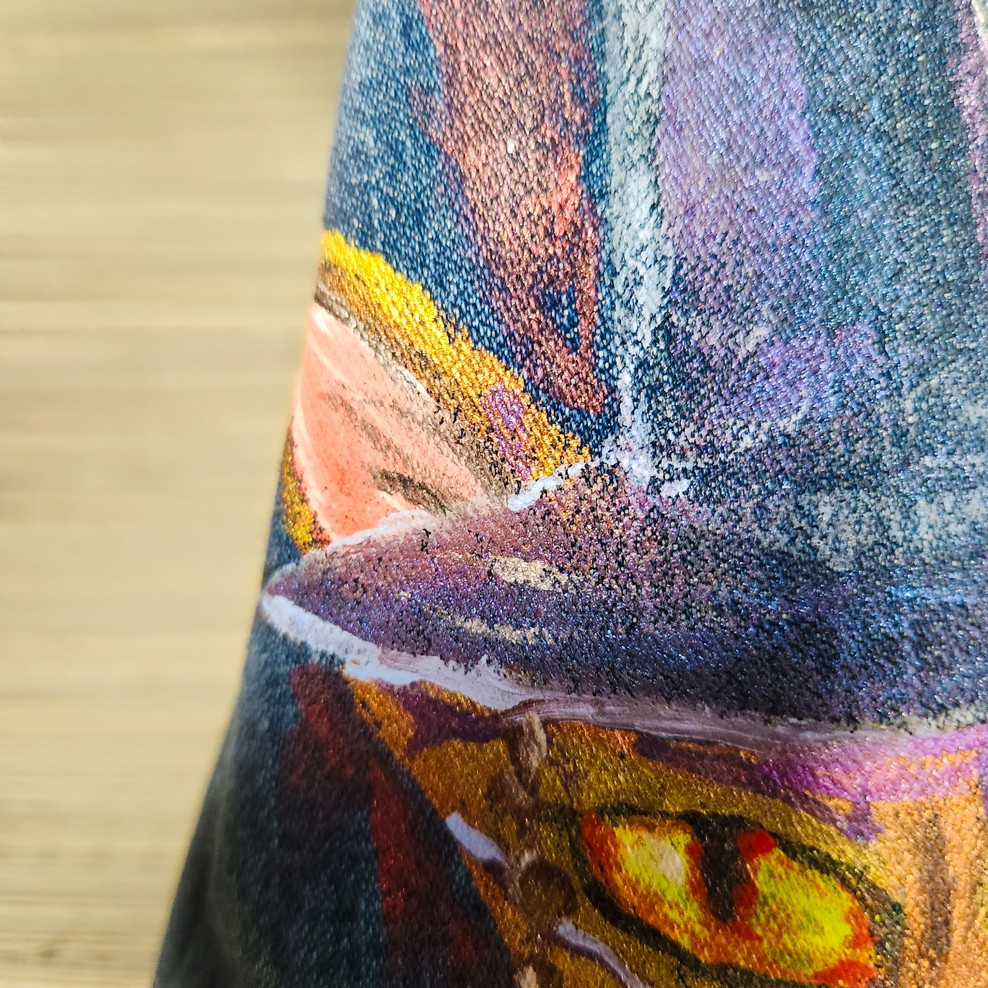 Tasche in Katzenform aus recyceltem Jeansstoff | Handgefertigtes Unikat | Rucksack mit Motiv